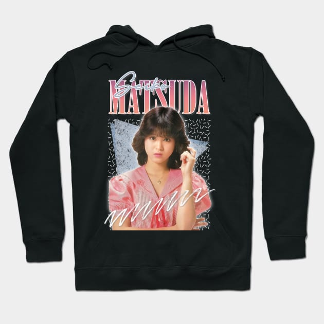 Seiko Matsuda /  Retro 80s Fan Art Design Hoodie by DankFutura